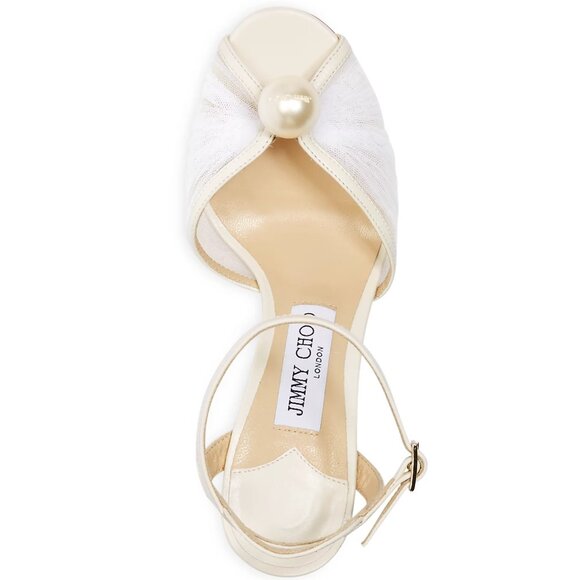 NIB incl dust bags - Jimmy Choo Sacaria 85 Block Heel Sandals (size 7 US, 37 EU) - Picture 5 of 8